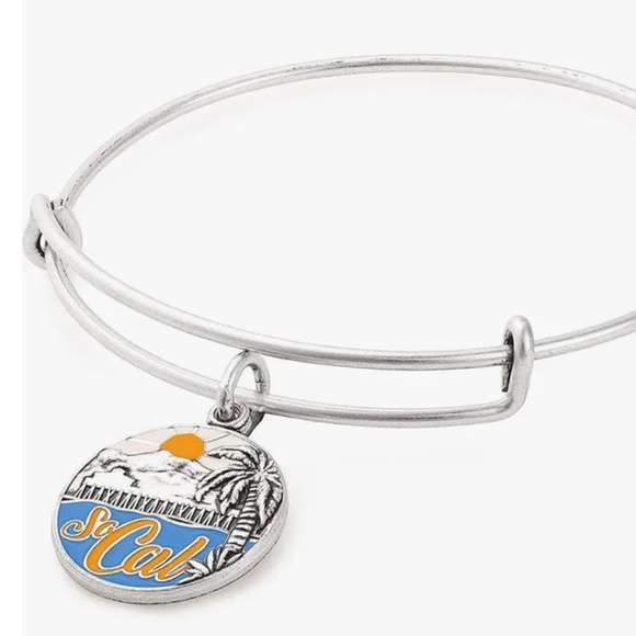 Alex and Ani SoCal Charm Bangle - Picture 1 of 2
